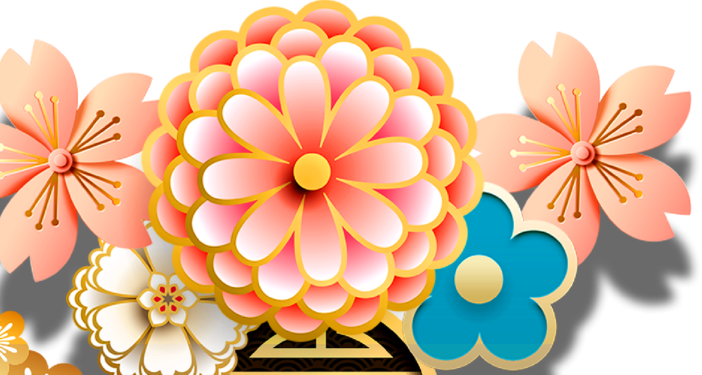绘画花朵